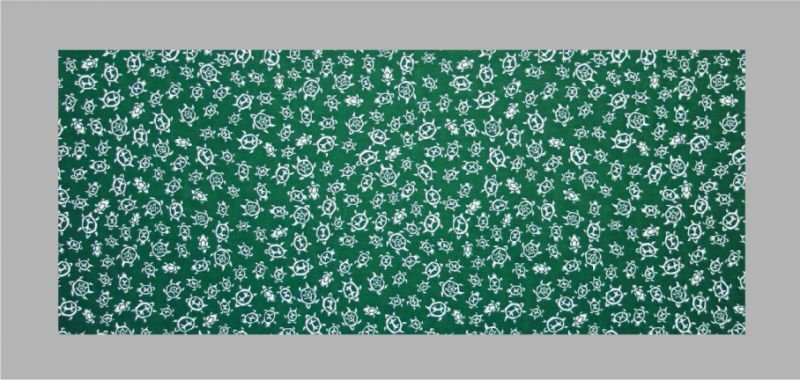 画像2: 小紋柄手拭い【亀】 (2)